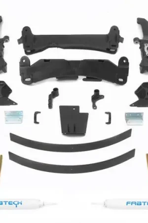 Fabtech 05-14 Toyota Tacoma 4WD/ 2WD 6 Lug Models Only 6in Basic Sys w – SBX Performance Warranty Included