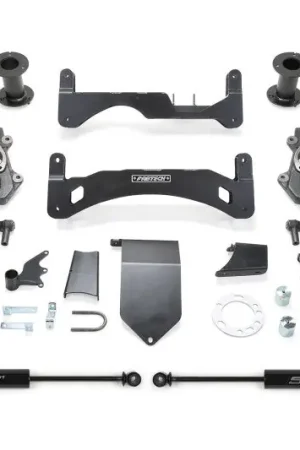 Fabtech 14-18 GM C/K1500 P/U w/oE Forg Stl UCA 6in Basic Sys G2 w/Stea – SBX Performance Fast Shipping