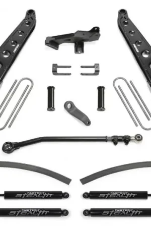 Fabtech 17-21 Ford F250/ F350 4WD Diesel 8in Rad Arm Sys w/Coils & Ste – SBX Performance Special Discount