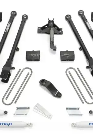 Fabtech 19-20 Ford F450/F550 4WD Diesel 6in 4Link Sys w/Coils & Perf S – SBX Performance Latest