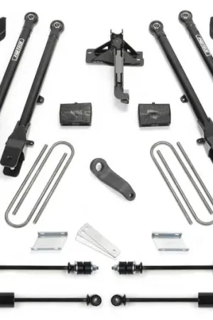 Fabtech 17-21 Ford F250/F350 4WD Gas 6in 4Link Sys w/Coils & Stealth – SBX Performance Wholesale