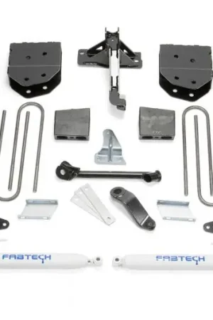Same Day Shipping Fabtech 08-16 Ford F250/F350 4WD 4in Basic Sys w/Perf Shks – SBX Performance
