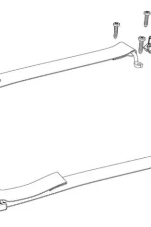 Direct From Factory BAK Underside Buckle Ends & Strap Clips Qty 2 (w/ Hardware) – SBX Performance