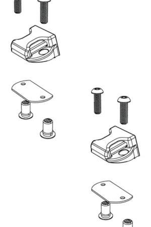 Exclusive BAK BAKFlip Top Side Buckle End Clips Qty 2 (w/ Hardware) – SBX Performance