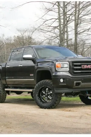 Budget Superlift 07-16 Chevy Silv 4WD 8in Lift Kit w/ OE Cast Steel Control A – SBX Performance