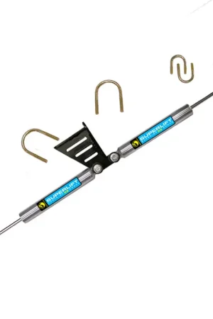 Worldwide Shipping Superlift 07-18 Jeep Wrangler JK High Clearance Dual Steering Stabil.– SBX Performance