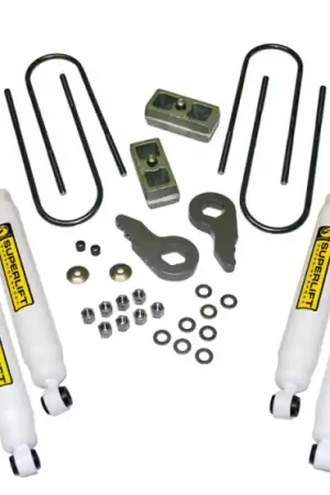 Best Choice Superlift 97-03 Ford F-150 4WD 2in Lift Kit w/ Superlift Shocks – SBX Performance