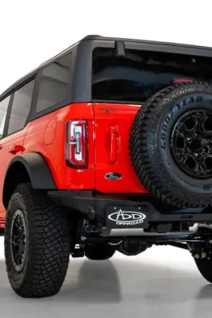 Save Now Addictive Desert Designs 2021+ Ford Bronco Rock Fighter Rear Bumper -– SBX Performance